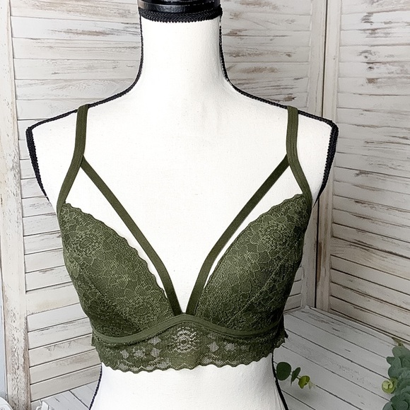 PINK Victoria's Secret Other - VS PINK | Lined Legerement Double Green Bra M